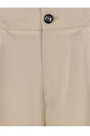 Pantalone in misto lana vergine beige BE ABLE | RICCARDOCCREGMTSABBIA